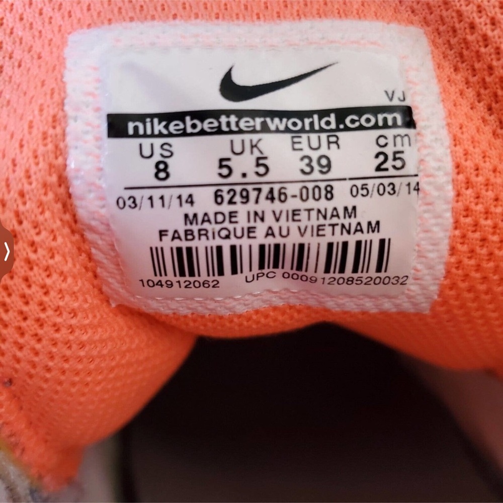 NIKE Force Dunk Sky Hi Hidden Wedge Heel Gray - Picture 13 of 13